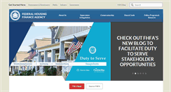 Desktop Screenshot of fhfa.gov